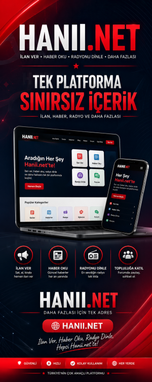 Hanii.net Ücretsiz ilan ver